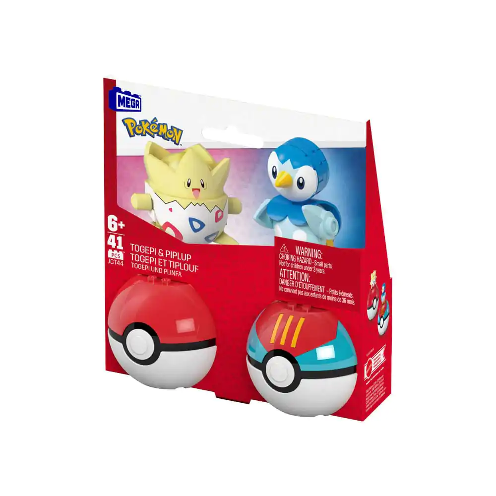 Pokémon MEGA Stavebnica Poké Ball Collection: Piplup & Togepi produktová fotografia