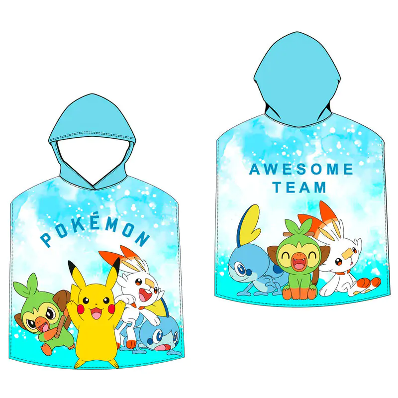 Pokemon microfibre pončo uterák produktová fotografia