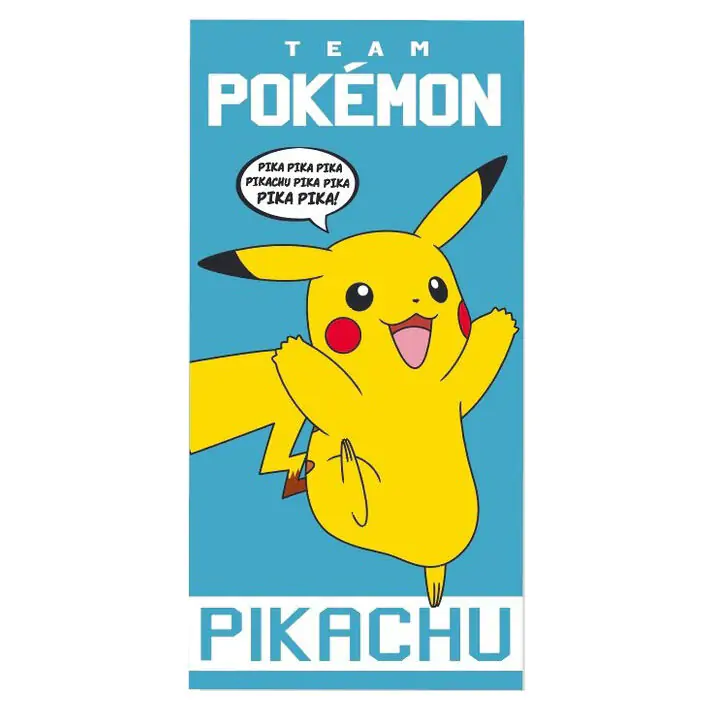 Pokemon mikrovláknová plážová osuška produktová fotografia