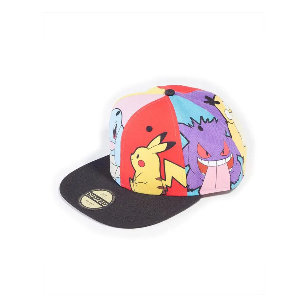 Pokemon Snapback šiltovka Multi Pop Art produktová fotografia