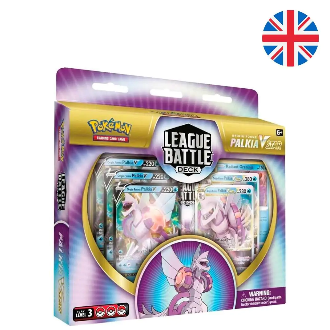 English Pokemon Palkia Vstar League Battle Deck Collectible card game blister termékfotó