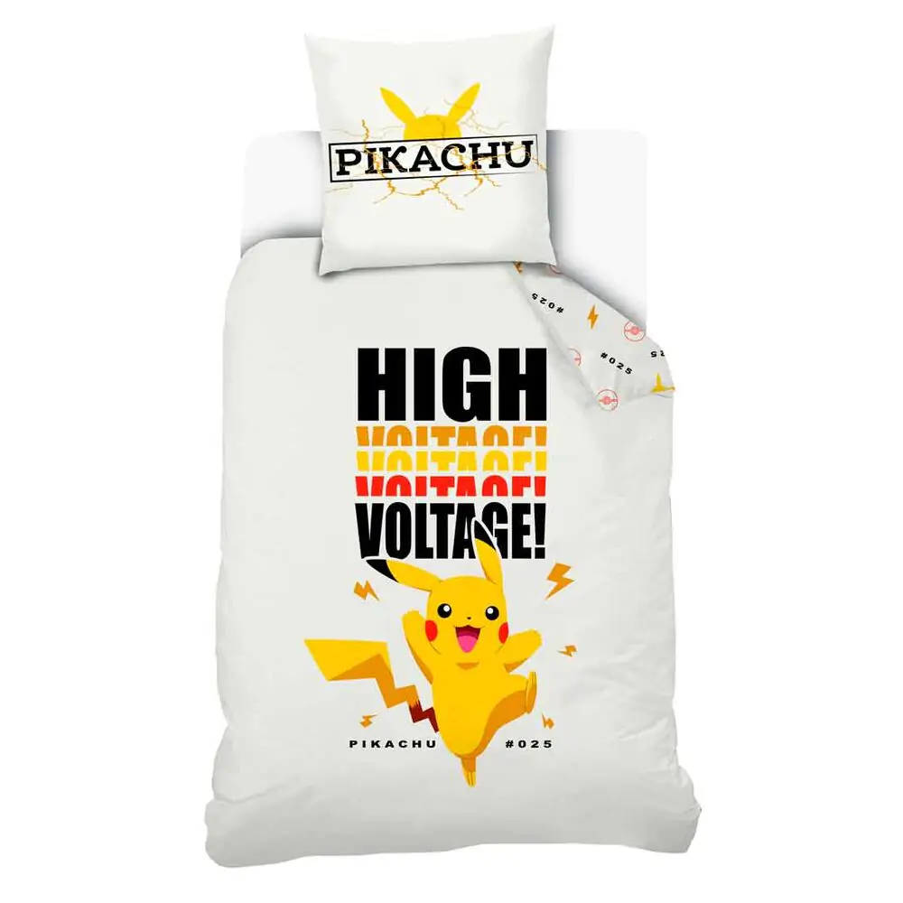 Pokemon bavlnený povlak na paplón posteľ 90cm produktová fotografia