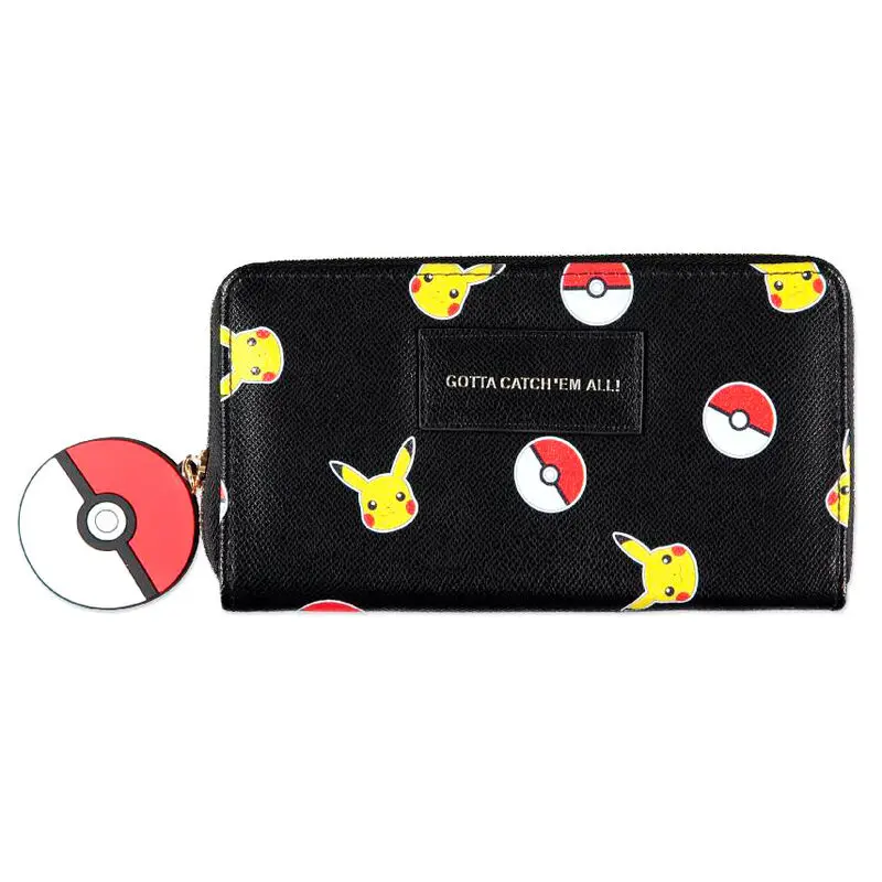 Pokémon Zip Around Wallet Pikachu Girl termékfotó