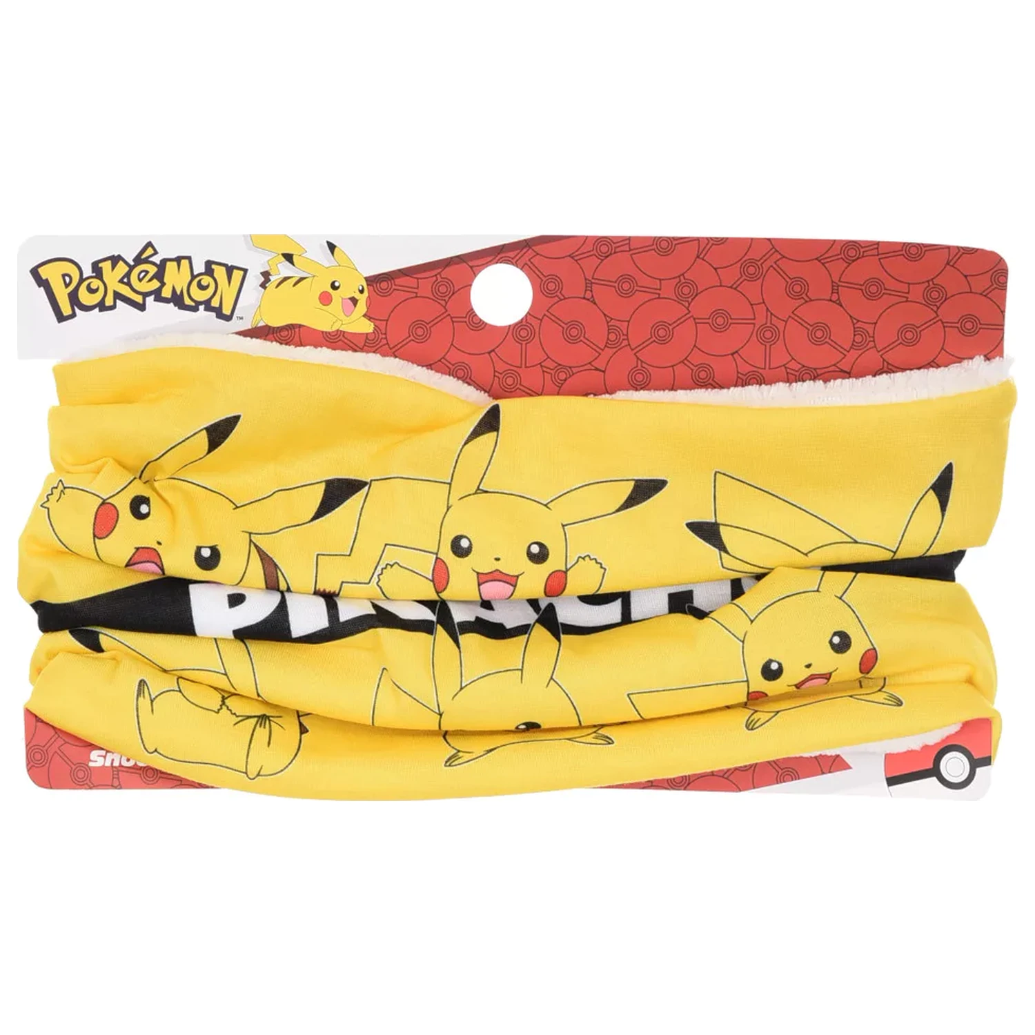 Detský Pokémon Pikachu tunelový šál produktová fotografia