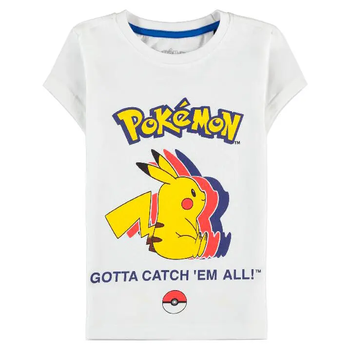 Pokemon Pika Silhouette detské tričko produktová fotografia