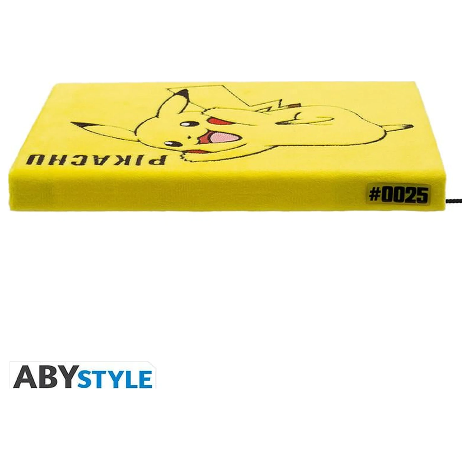 Pokémon Pikachu plyšový Notebook A5 produktová fotografia
