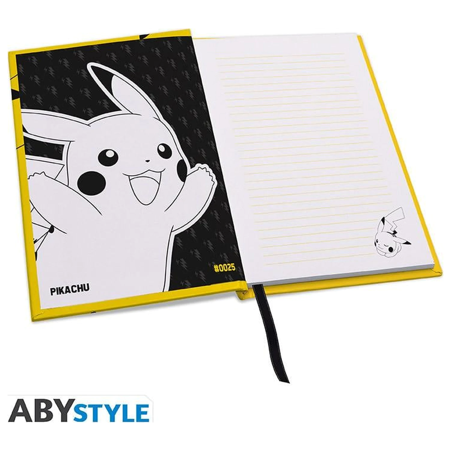 Pokémon Pikachu plyšový Notebook A5 produktová fotografia