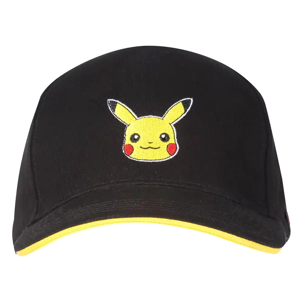 Pokémon zakrivený šilt čiapka Pikachu odznak termékfotó