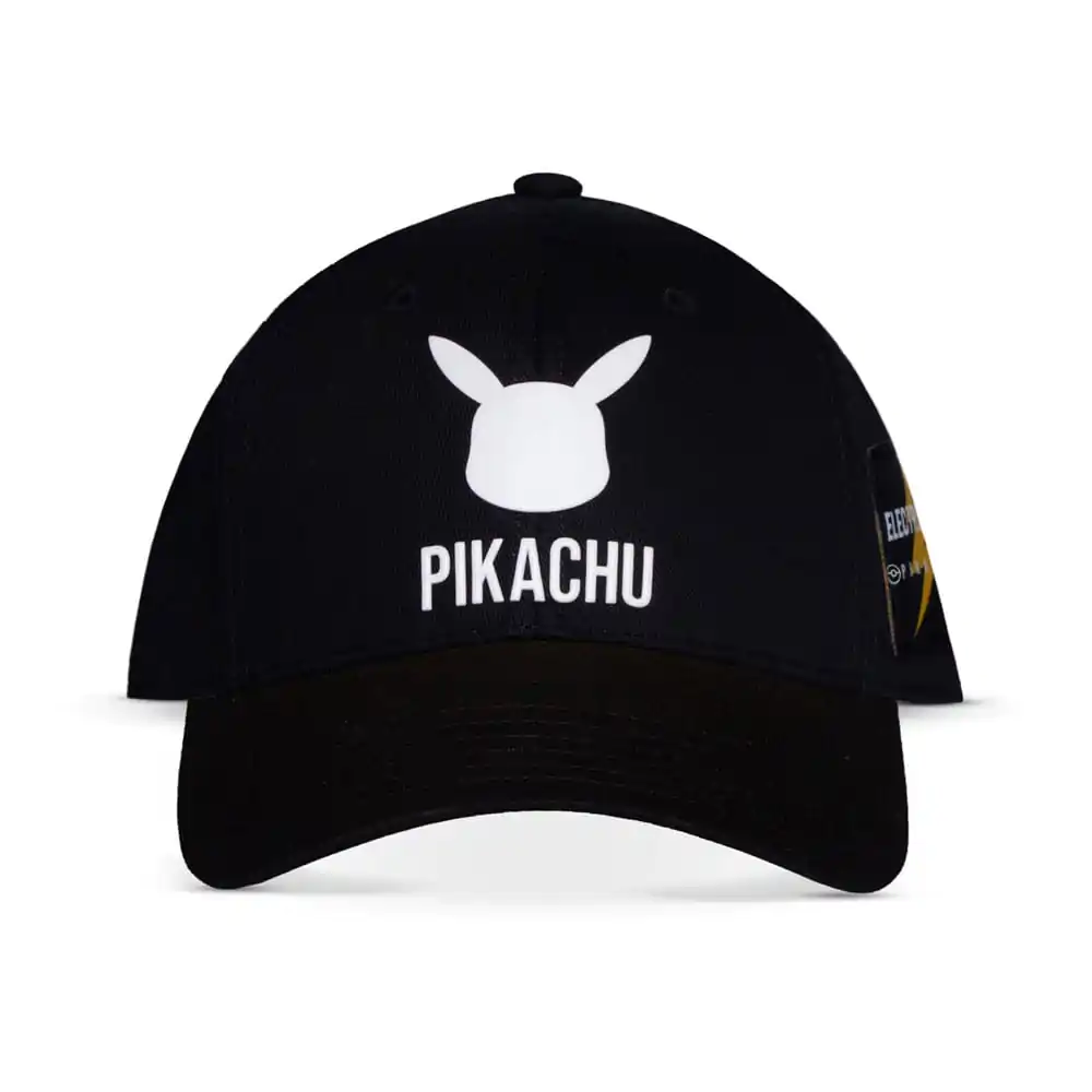 Pokémon Curved Bill Cap Pikachu Black termékfotó