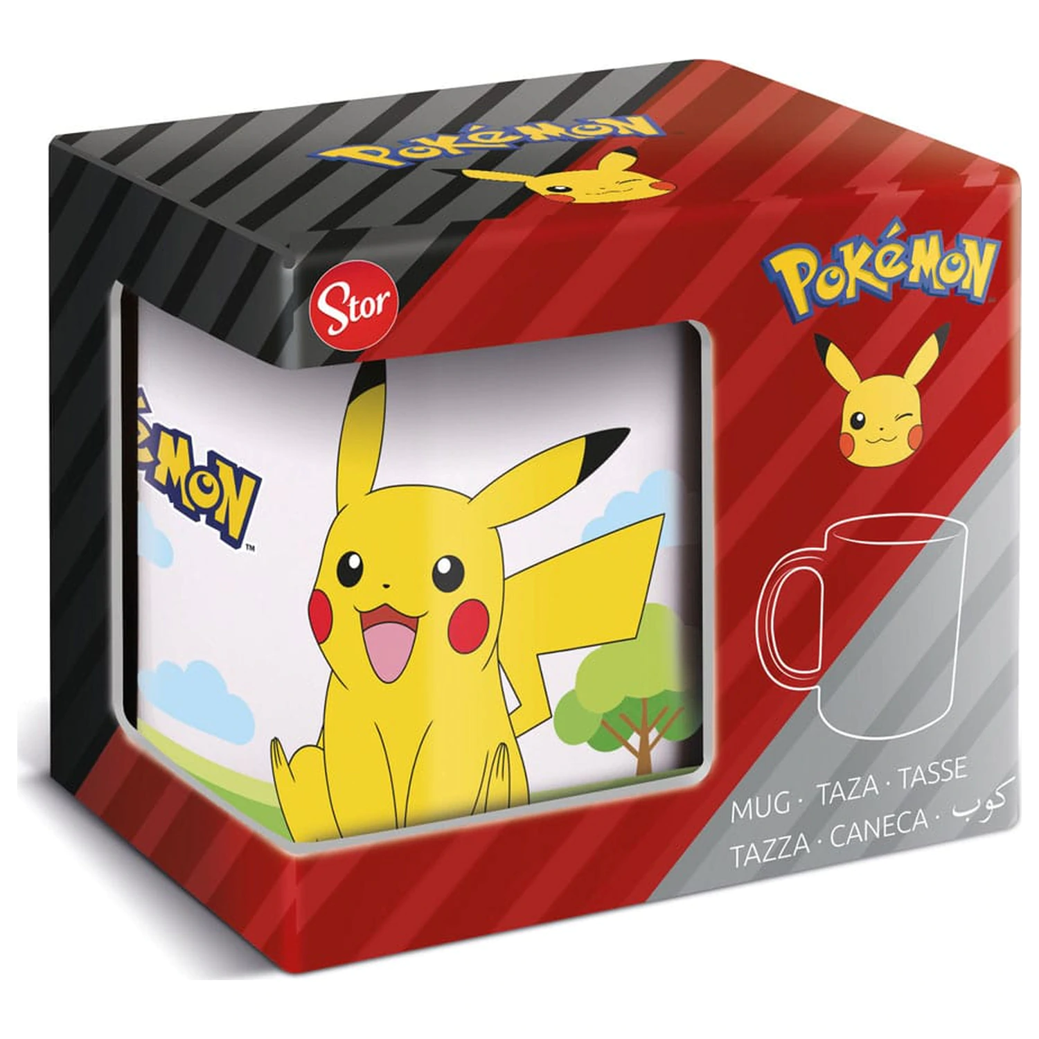 Pokémon Hrnček Pikachu 325 ml produktová fotografia