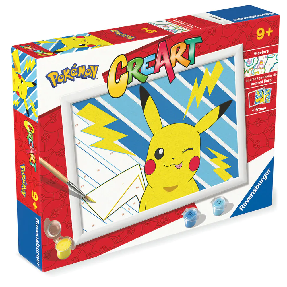Pokemon Pikachu CreArt Maliarska sada produktová fotografia
