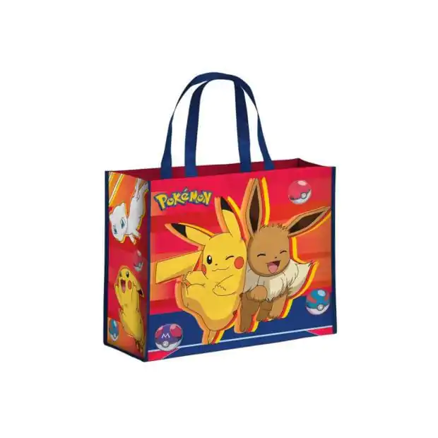 Pokemon taška cez rameno Pikachu a Eevee produktová fotografia