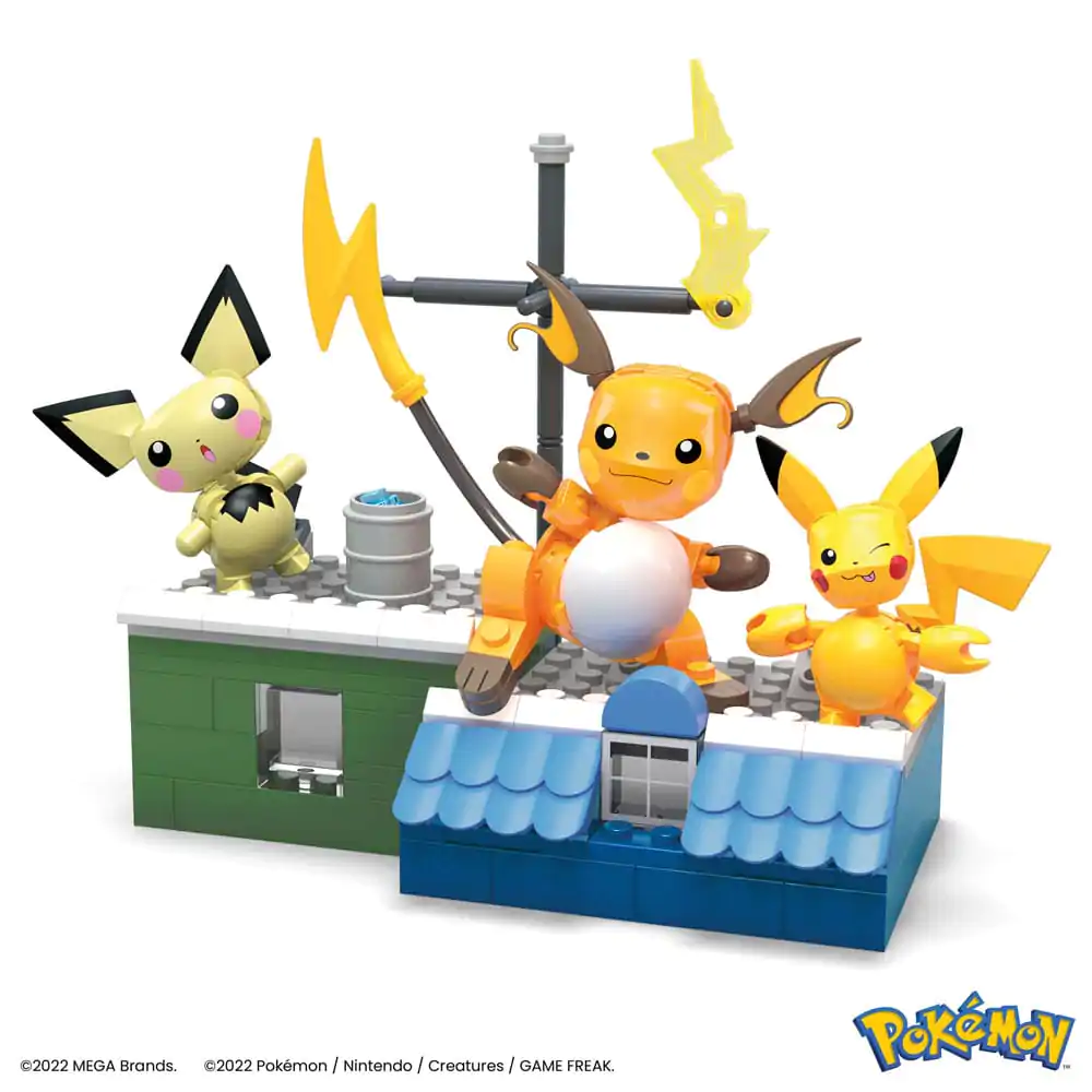 Pokémon MEGA Construction Set Pikachu Evolution Set termékfotó