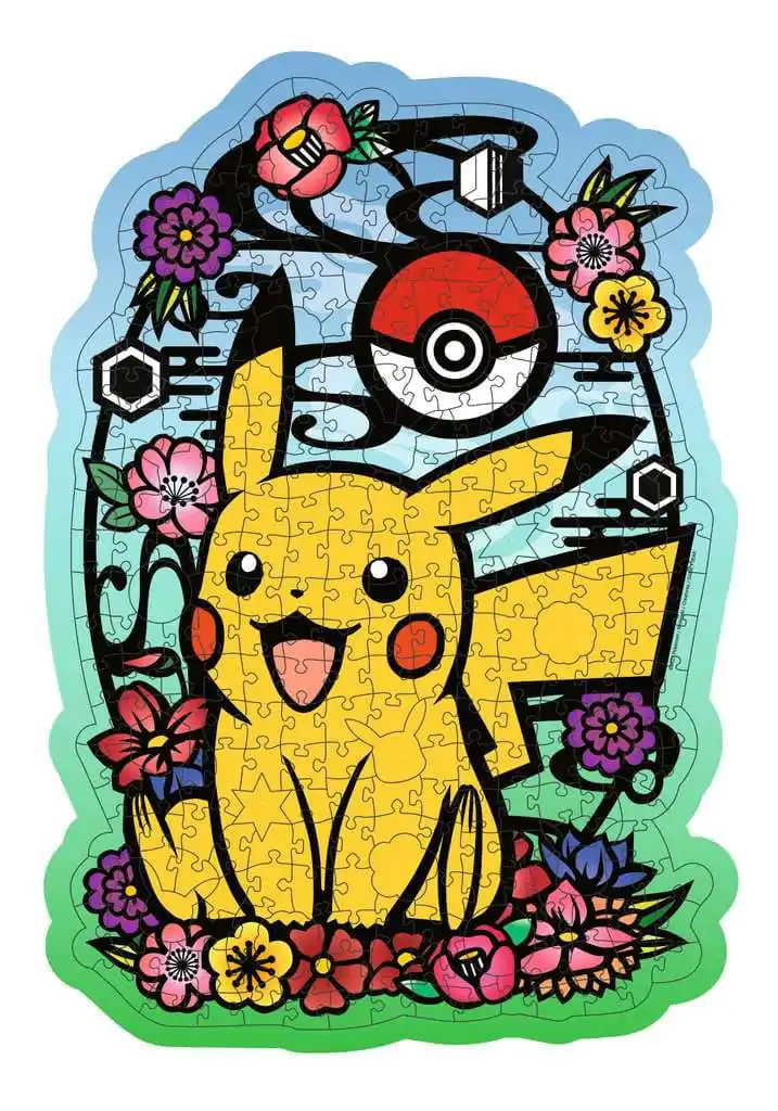 Pokémon DREVENÉ Puzzle Pikachu (300 kusov) termékfotó