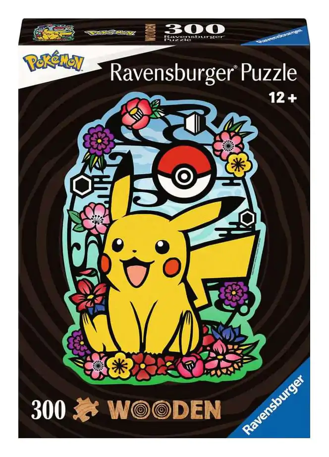 Pokémon DREVENÉ Puzzle Pikachu (300 kusov) termékfotó