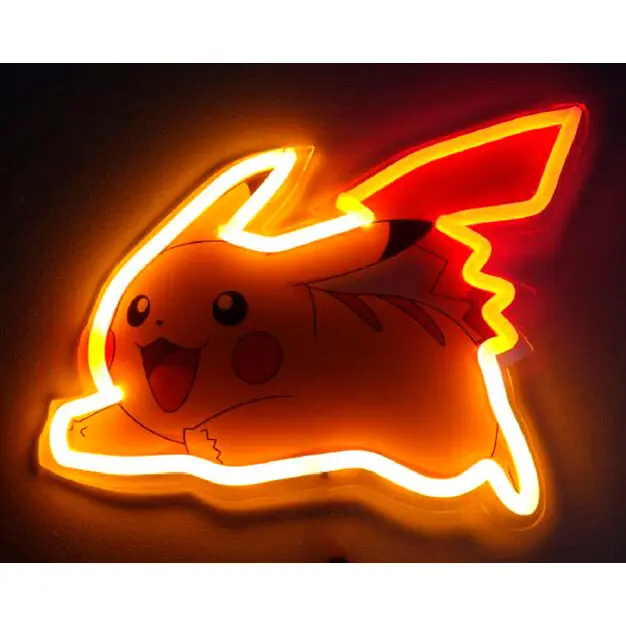 Pokémon LED stenska lampa svetlo Pikachu 22 cm termékfotó