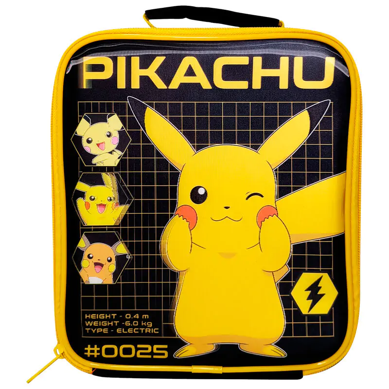 Pokemon Pikachu lenticular termálna taška na desiatu v cm rozmere termékfotó