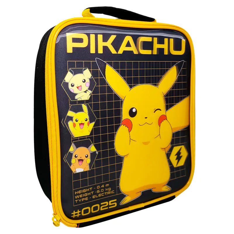 Pokemon Pikachu lenticular termálna taška na desiatu v cm rozmere termékfotó