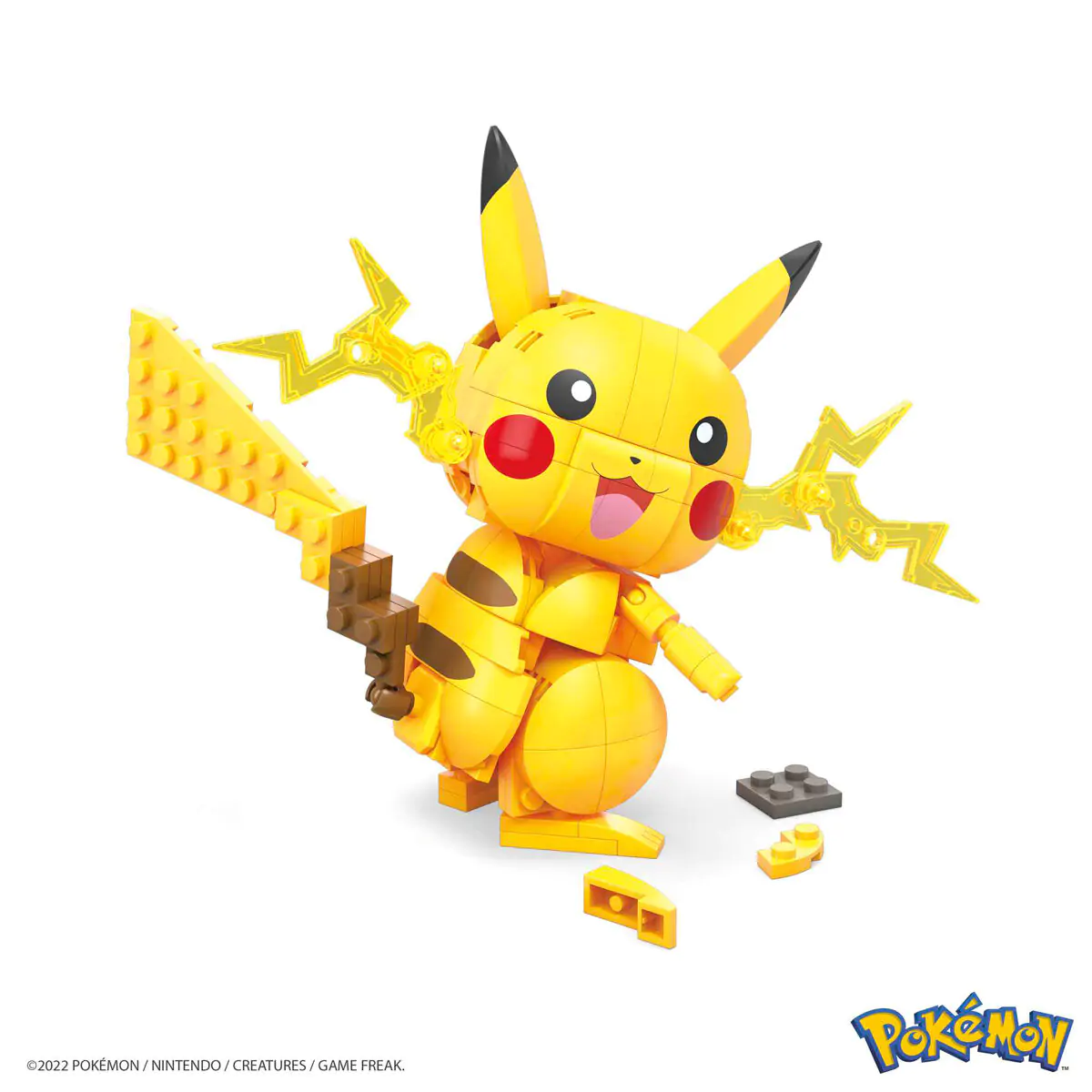 Pokémon Mega Construx Wonder Builders stavebnica Pikachu 10 cm termékfotó