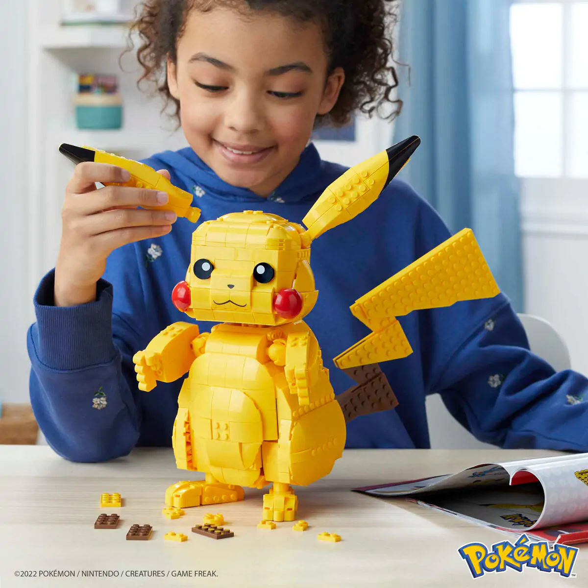 Pokémon Mega Construx Wonder Builders stavebná súprava Jumbo Pikachu 33 cm termékfotó