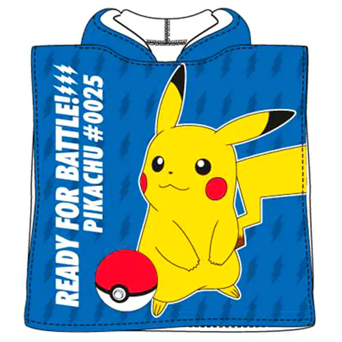 Pokemon Pikachu mikrovláknové pončo uterák produktová fotografia