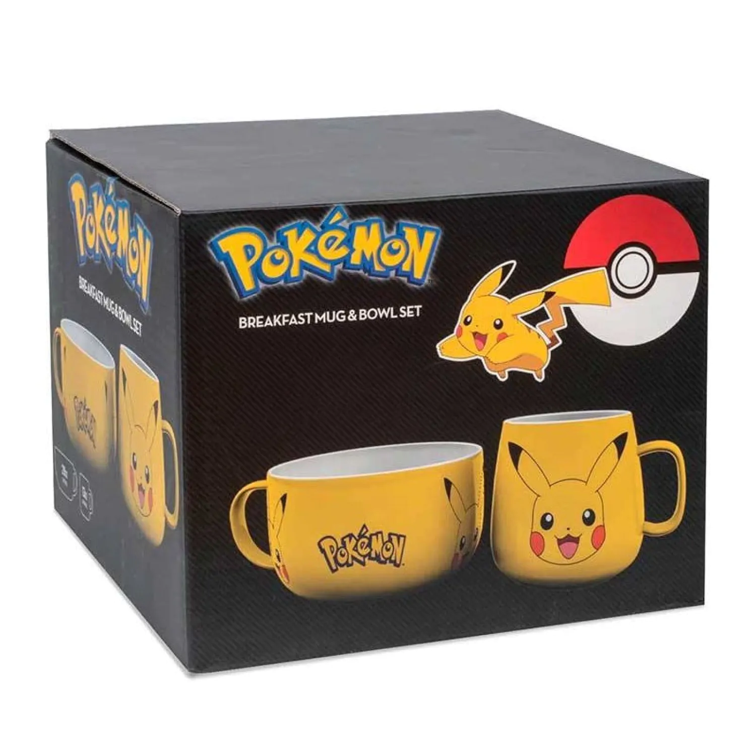 Pokemon Pikachu raňajkový set produktová fotografia