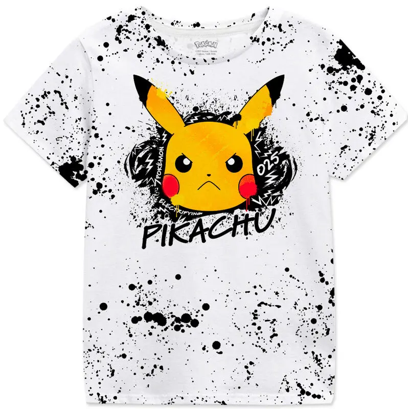 Pokemon Pikachu Splat detské tričko produktová fotografia