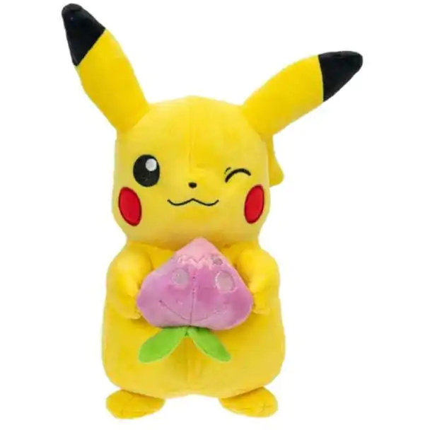 Pokémon Plyšová figúrka Pikachu s Pecha Berry doplnkom 20 cm produktová fotografia