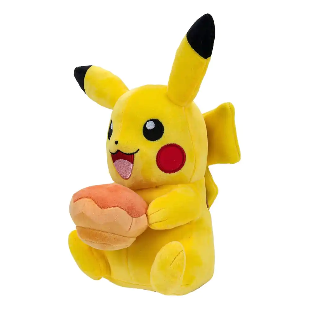 Pokémon Plyšová figúrka Pikachu s Pecha Poké Puff (Orange) Accy 20 cm produktová fotografia