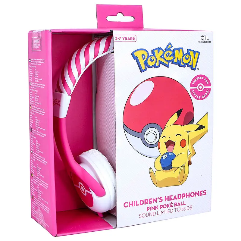 Pokémon Pink Pokeball detská náhlavná súprava termékfotó