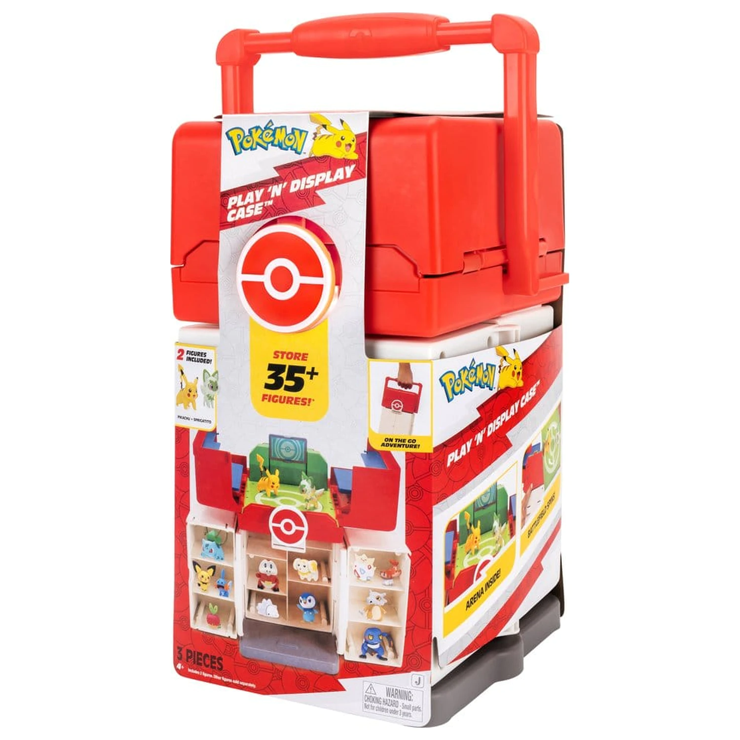 Pokémon Play 'n' Display Case produktová fotografia