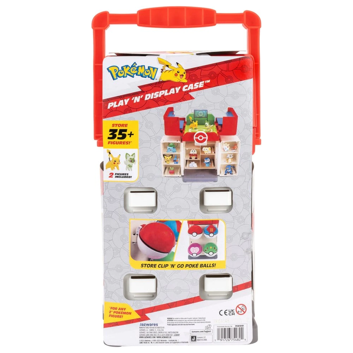 Pokémon Play 'n' Display Case produktová fotografia