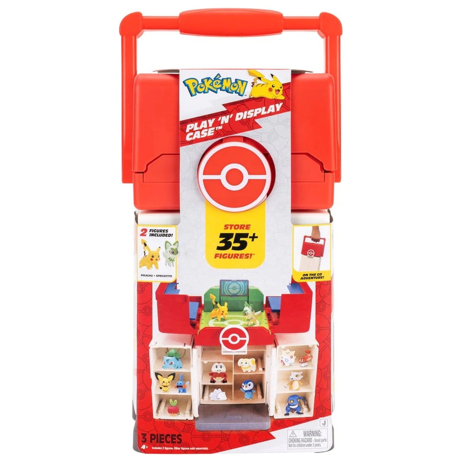 Pokémon Play 'n' Display Case produktová fotografia