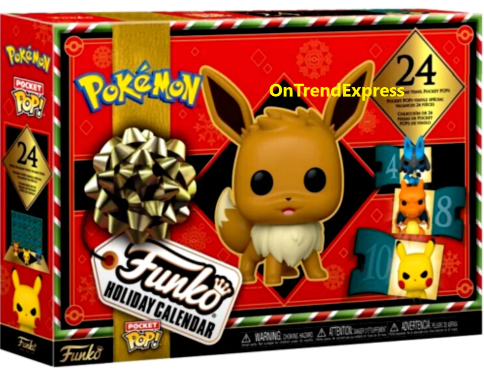 Pokemon Pocket POP! Adventný kalendár Pokemon Holiday produktová fotografia