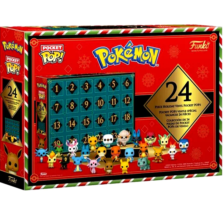 Pokemon Pocket POP! Adventný kalendár Pokemon Holiday produktová fotografia