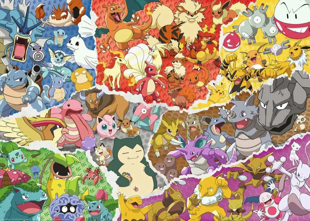 Pokémon Jigsaw Puzzle Pokémon Adventure (1000 kusov) termékfotó