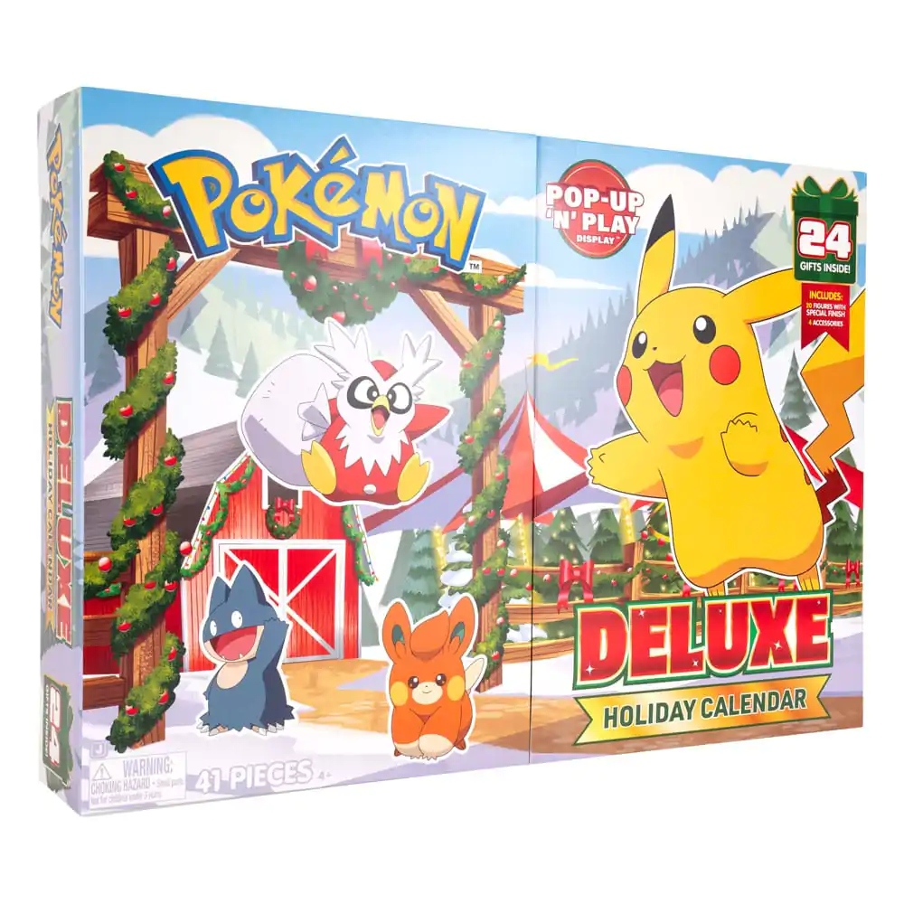 Pokémon Pop-Up 'N' Play Deluxe Adventný kalendár sviatočný 2025 *Verzia EN* produktová fotografia