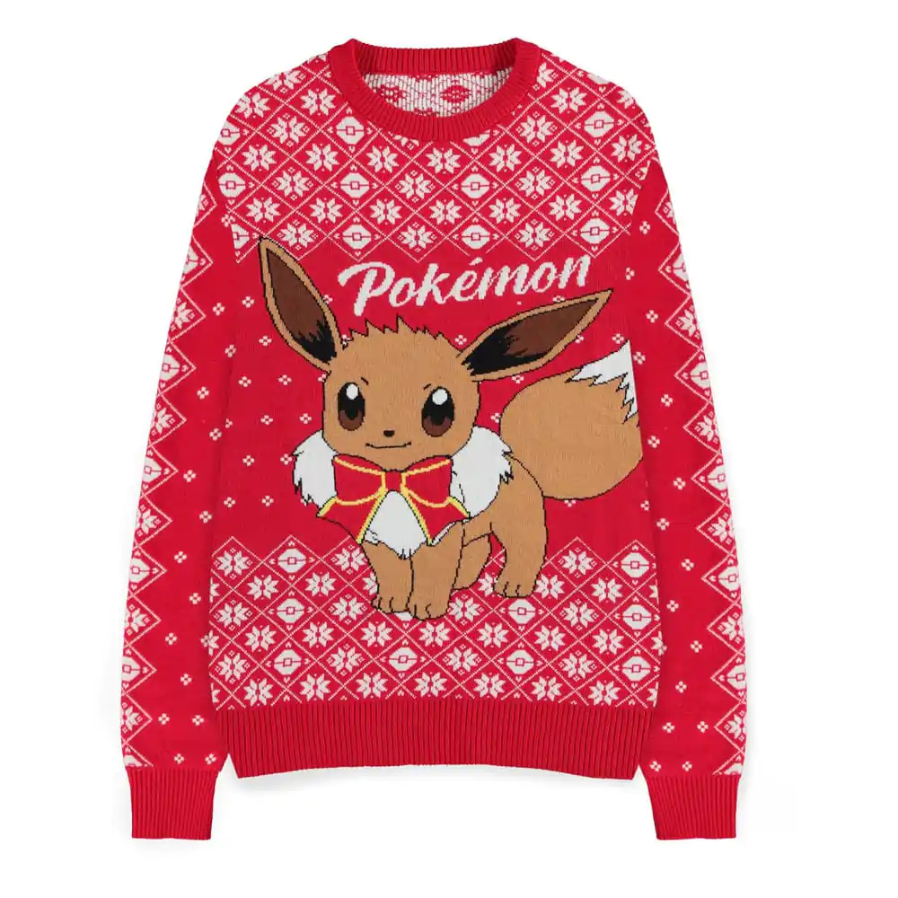 Pokémon Mikulášsky Pulóver Eevee termékfotó