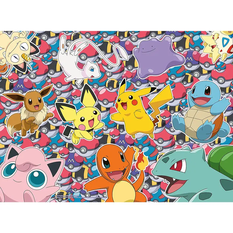 Pokemon puzzle 100 kusov produktová fotografia