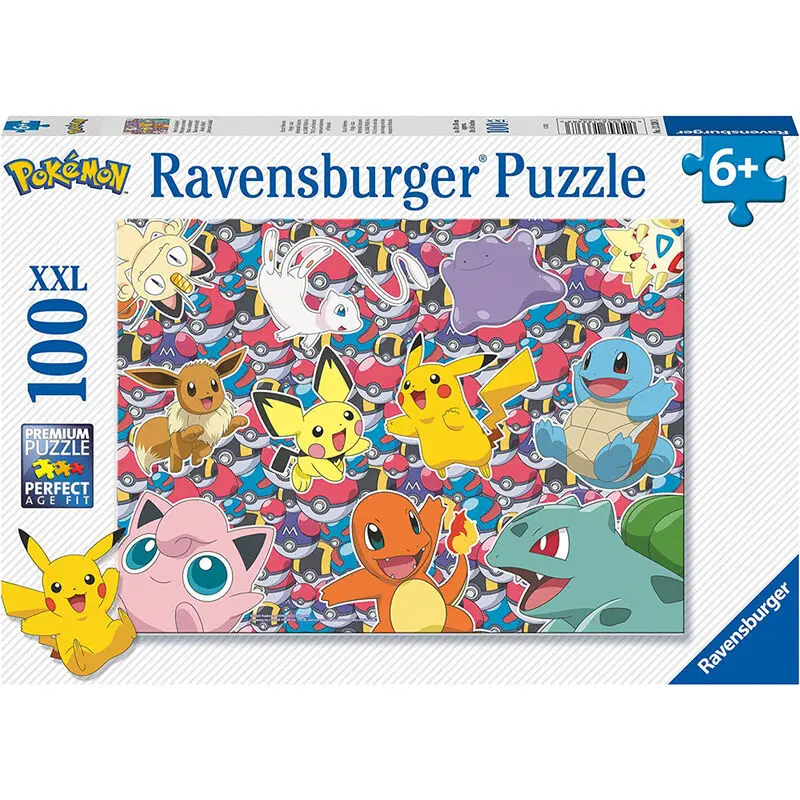 Pokemon puzzle 100 kusov produktová fotografia