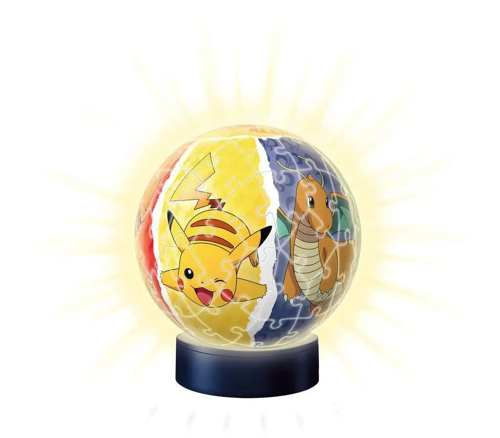Pokémon 3D Puzzle Nočné svetlo Puzzle Ball (72 dielikov) produktová fotografia