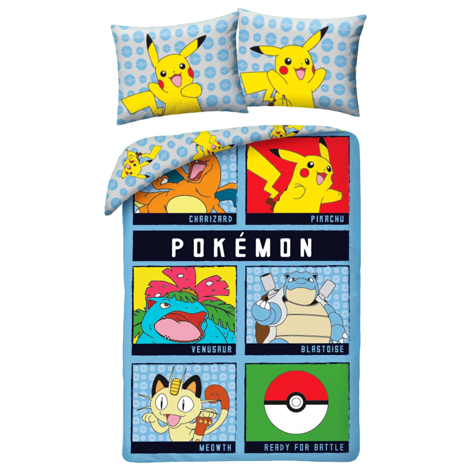 Pokemon Ready for Battle obliečka na perinu produktová fotografia