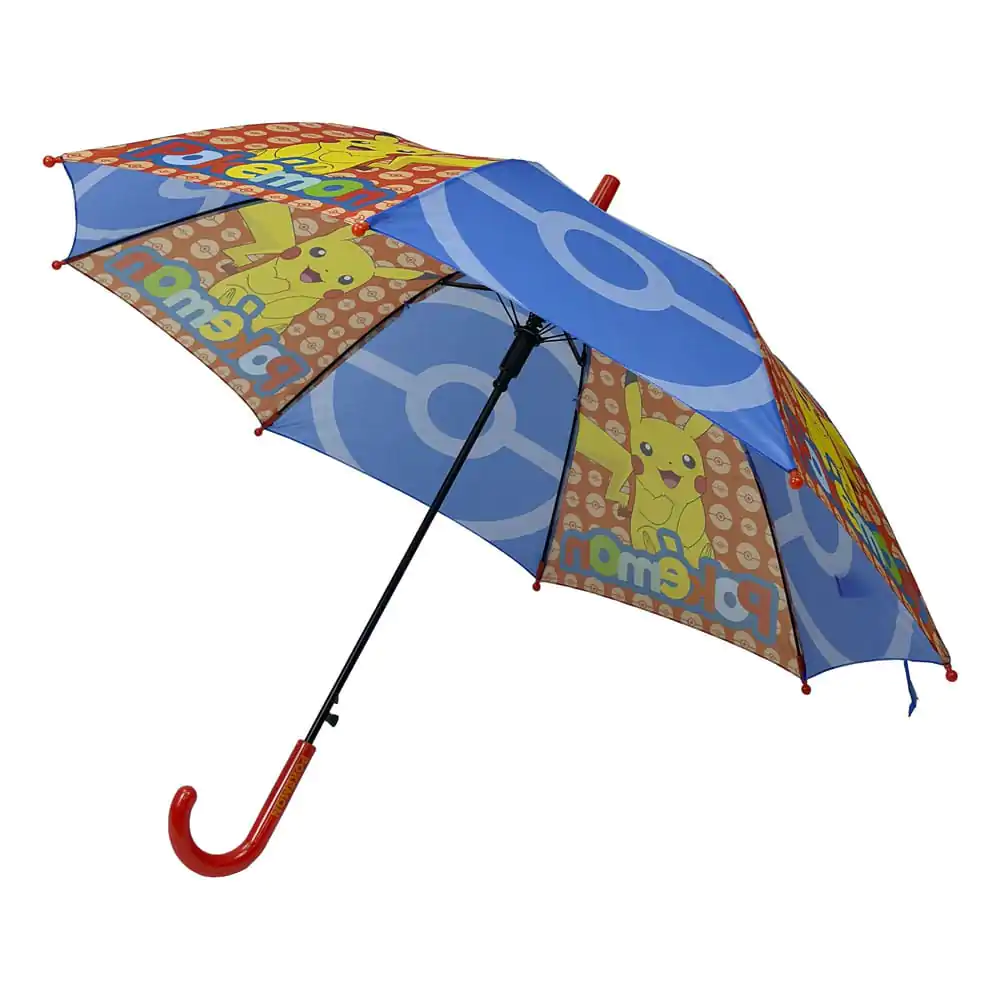 Detský automatický dáždnik Red & Blue Pikachu produktová fotografia