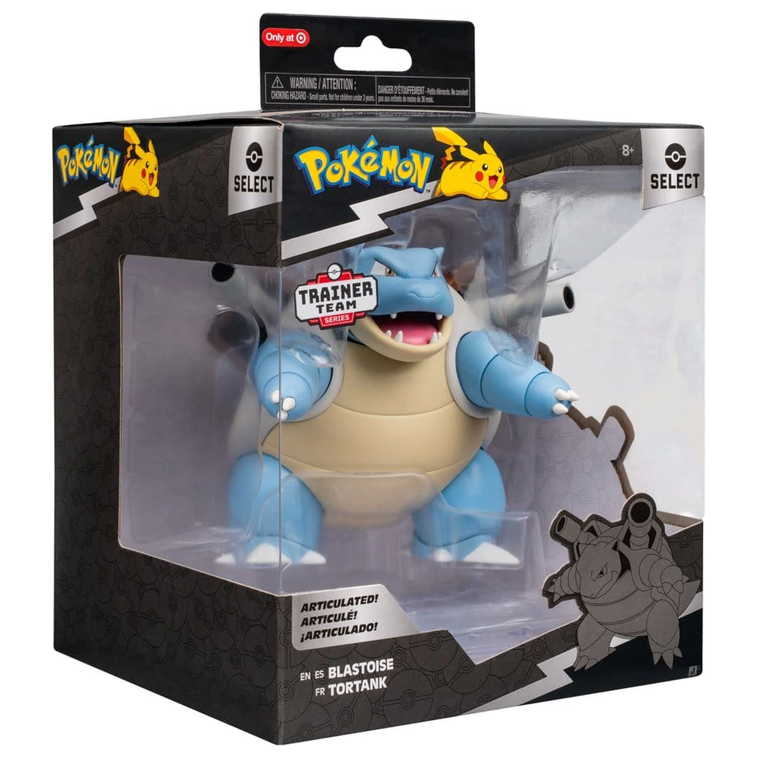 Pokémon Select Super-Articulated Akčná figúrka Blastoise produktová fotografia