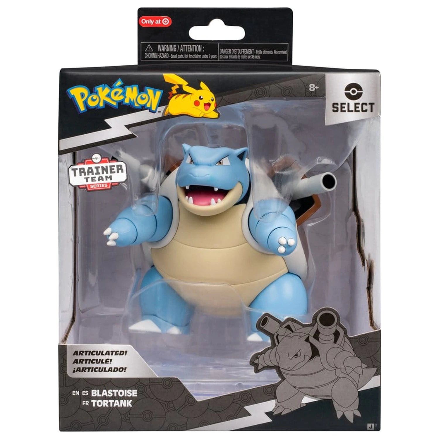 Pokémon Select Super-Articulated Akčná figúrka Blastoise produktová fotografia