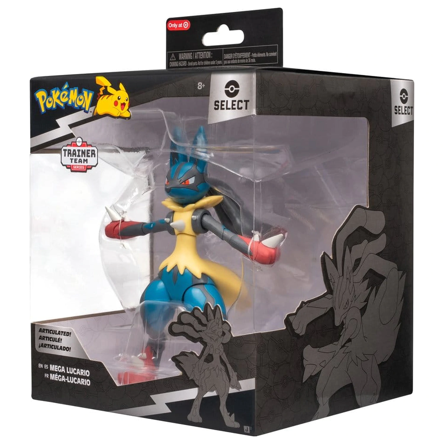 Pokémon Select Super-Articulated Akčná Figúrka Mega Lucario produktová fotografia