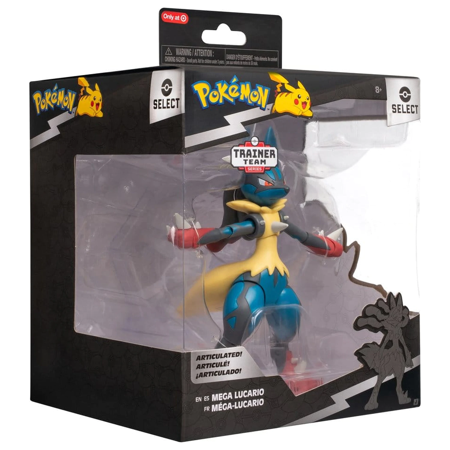 Pokémon Select Super-Articulated Akčná Figúrka Mega Lucario produktová fotografia