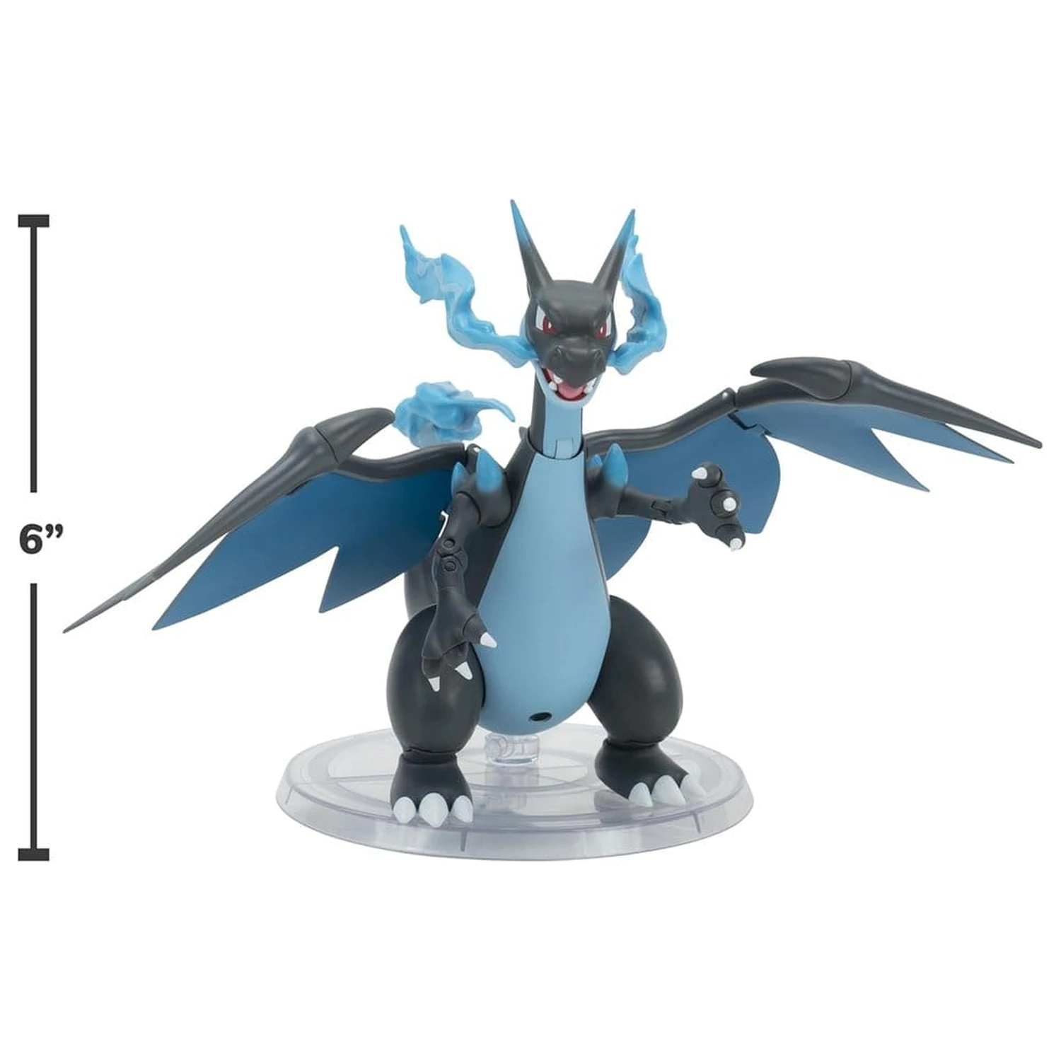 Pokémon Select Super-Articulated figúrka Mega Charizard X 15 cm produktová fotografia