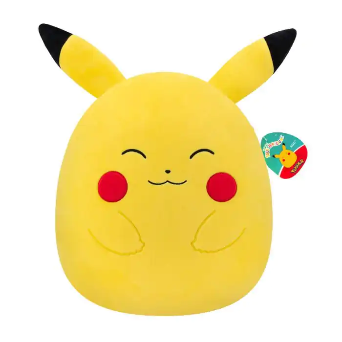 Pokémon Squishmallows plyšová figúrka Happy Pikachu 35 cm produktová fotografia