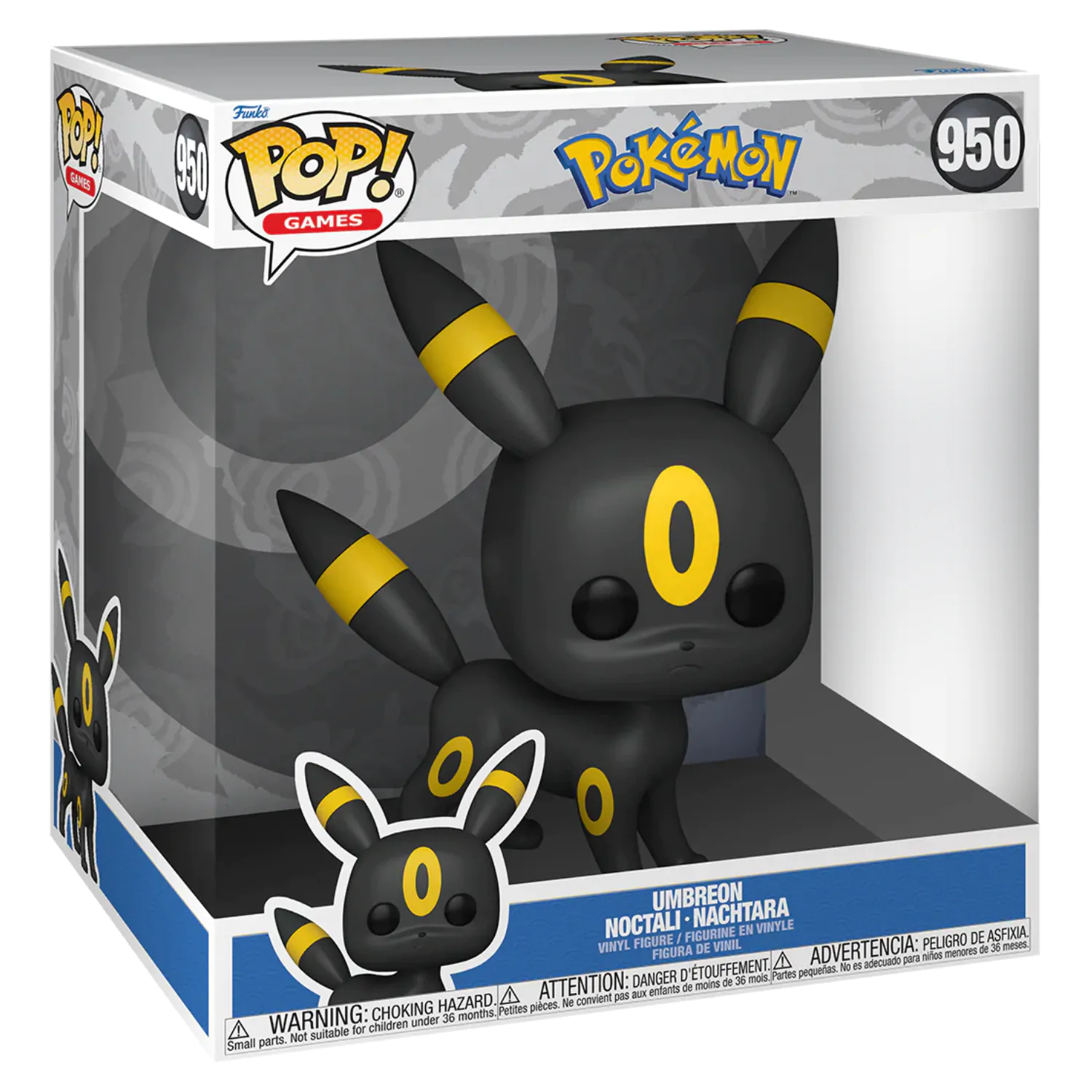 Pokemon Super Sized Jumbo Funko POP! Vinylová figúrka Umbreon (EMEA) 25 cm produktová fotografia